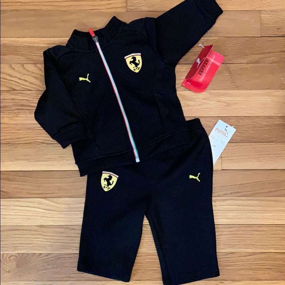 Puma + Ferrari Track Suit 6 mo